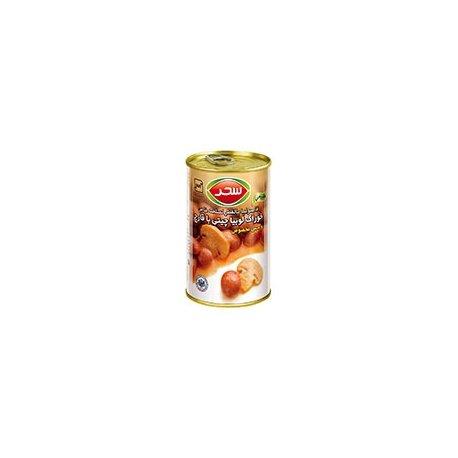 کنسرو لوبیا چیتی با قارچ سحر Sahar Baked Beans with Mushrooms Canned - 420 gr